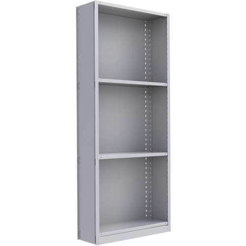 Interlok Shelving Unit, Steel, Boltless, 800 lbs. Capacity, 36" W x 88" H x 24" D Rideout Tool & Machine Inc.
