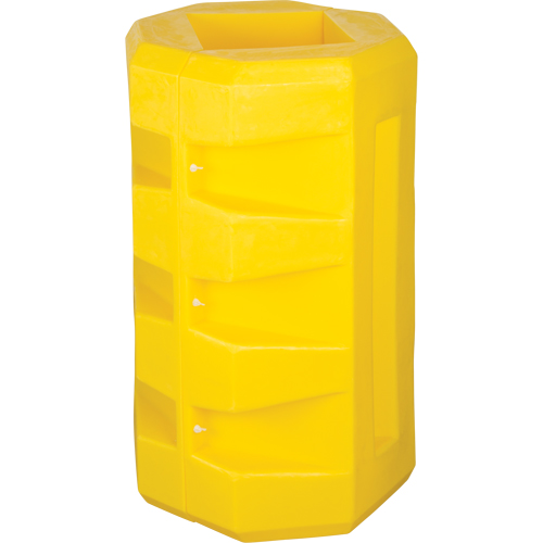 Protecteurs de colonne, Ouverture int&eacute;rieure 8-1/4" x 10-1/4", 23-1/2" lo x 23-1/2" la x 39-1/2" h, Jaune Rideout Tool & Machine Inc.