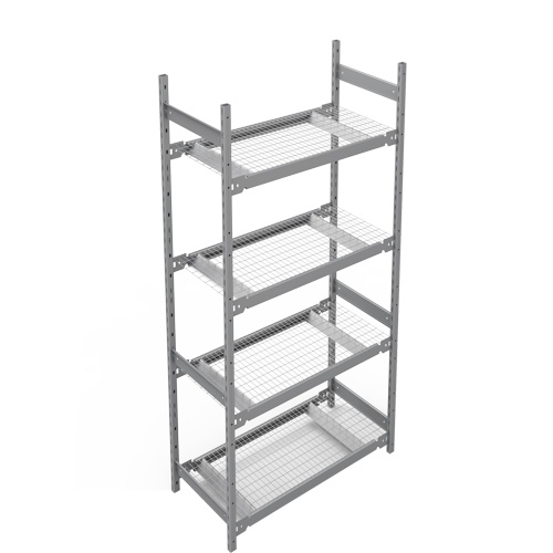 Wide Span Storage Shelving, Steel, Boltless, 1340 lbs. Capacity, 42" W x 84" H x 18" D Rideout Tool & Machine Inc.