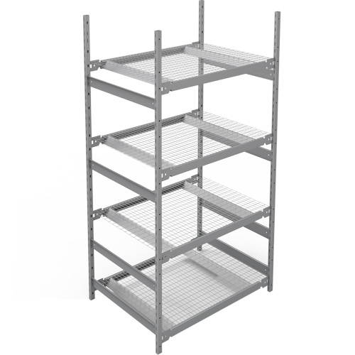&eacute;tag&egrave;re de grande largeur, Sans boulons, Capacit&eacute; 1340 lb, 42" la x 84" h x 32" p Rideout Tool & Machine Inc.