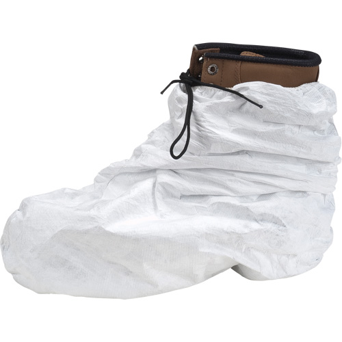 Tyvek&reg; 400 Shoe & Boot Cover, One Size, Polyethylene, White Rideout Tool & Machine Inc.