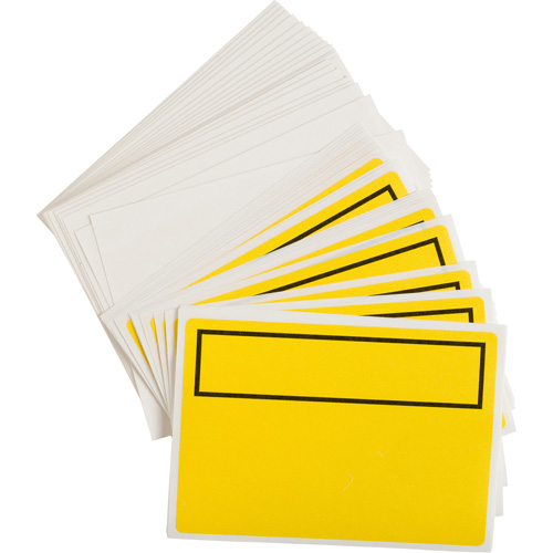 Blank Right-to-Know Chemical Labels Rideout Tool & Machine Inc.