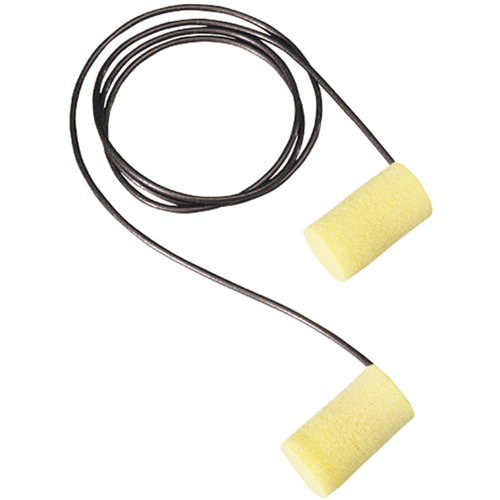 Bouchons d'oreilles m&eacute;talis&eacute; E-A-R Classic Plus de 3M, Avec cordon, Grand, Vrac - Sac en poly, NRR dB 33 Rideout Tool & Machine Inc.