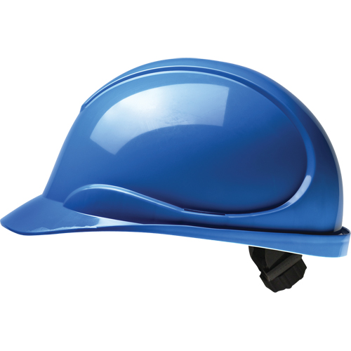 Casque de s&eacute;curit&eacute;, R&eacute;pond aux normes CSA type 2, Suspension Rochet, Non ventil&eacute; Rideout Tool & Machine Inc.