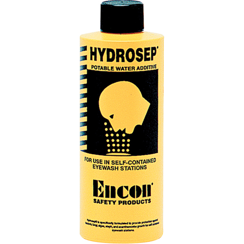 Hydrosep&reg; Water Treatment Additive for Self-Contained Pressurized Eyewash Station, 8 oz. Rideout Tool & Machine Inc.