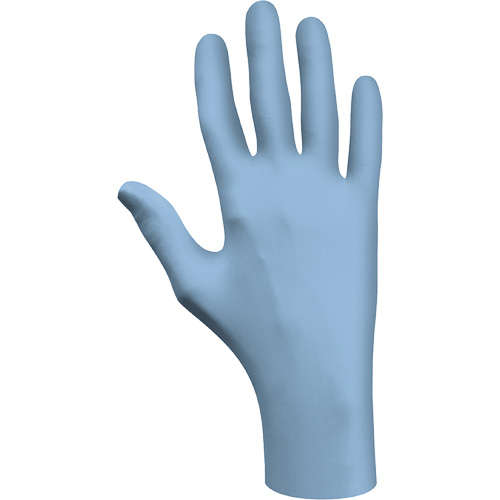 N-Dex&reg; Original 7005 Industrial Grade Gloves, X-Small, Nitrile, 4-mil, Powdered, Blue Rideout Tool & Machine Inc.