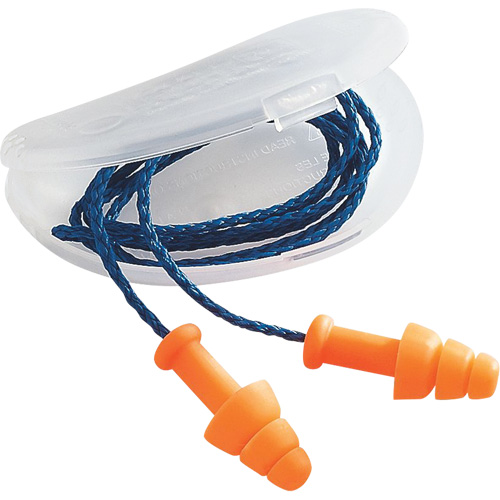 Bouchons d'oreilles SmartFit de Howard Leight, Avec cordon, Vrac - Sac en poly, 25 dB NRR, Taille unique Rideout Tool & Machine Inc.