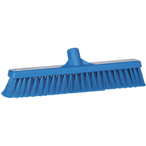 Food Hygiene Broom, 15.7"x2", Polypropylene, Blue Rideout Tool & Machine Inc.