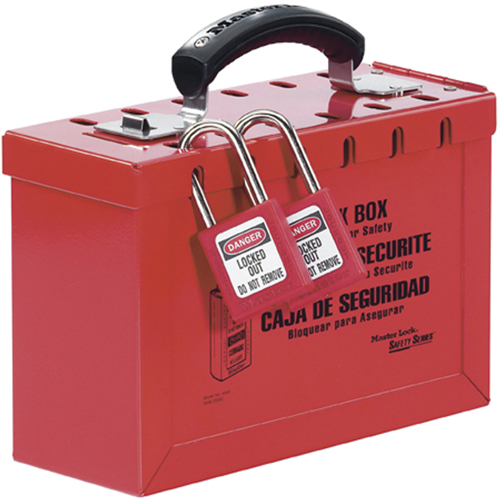 Boîtier de verrouillage portatif pour groupe Latch Tight, Rouge Rideout Tool & Machine Inc.