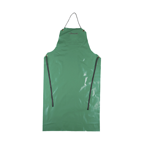 A43 48 CA-43&reg; FR Apron, Polyester/PVC, 29" L x 48" W, Green Rideout Tool & Machine Inc.