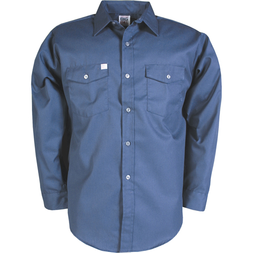 Work Shirts, Men's, Small, Navy Blue Rideout Tool & Machine Inc.