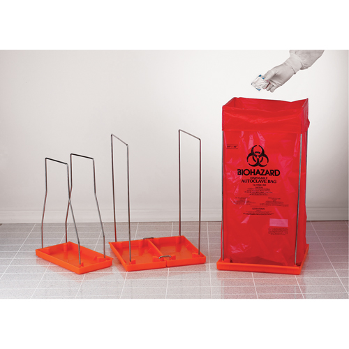 Clavies&reg; Bag Holders, Bio-Hazard, 14" L x 14" W Rideout Tool & Machine Inc.