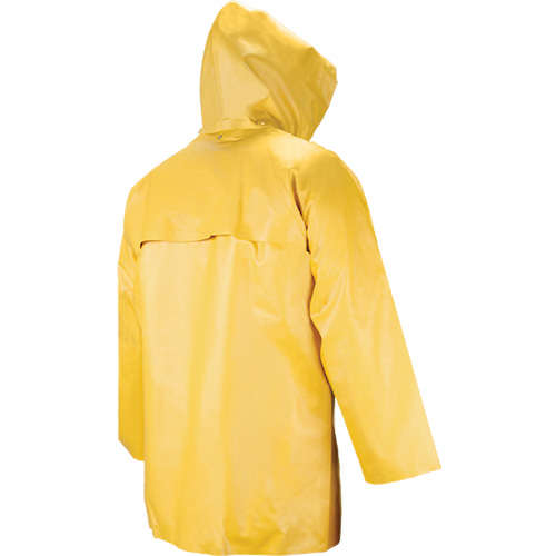 Manteau imperm&eacute;able Neo-slick r&eacute;sistant aux produits chimiques & &agrave; l'acide, Grand, Jaune, N&eacute;opr&egrave;ne Rideout Tool & Machine Inc.