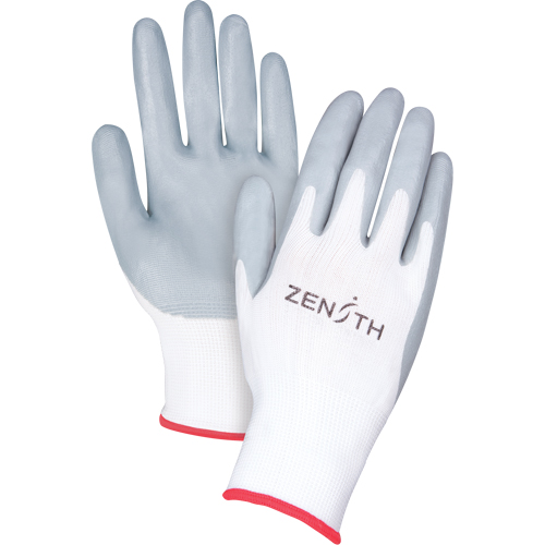 Gants l&eacute;gers enduits et respirants, 7/Petit, R&ecirc;vetement Mousse de nitrile, Calibre 13, Enveloppe en Polyester Rideout Tool & Machine Inc.