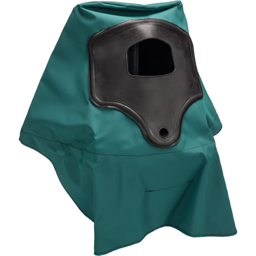 Abrasi-Blast Supplied-Air Respirator Waist-Length Hood, Medium, Soft Top, Single Shroud Rideout Tool & Machine Inc.