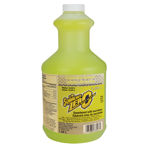 Sqwincher&reg; Boisson de r&eacute;hydratation ZERO, Concentr&eacute;, Citron-lime Rideout Tool & Machine Inc.