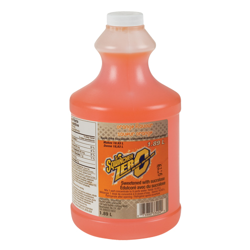 Sqwincher&reg; ZERO&reg; Rehydration Drink, Concentrate, Orange Rideout Tool & Machine Inc.