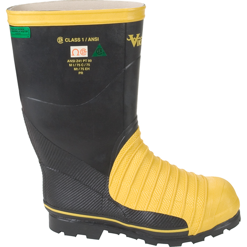 Bottes professionnelles Miner 49ER pour l'exploitation mini&egrave;re, Caoutchouc, Embout Acier, Pointure 7 Rideout Tool & Machine Inc.