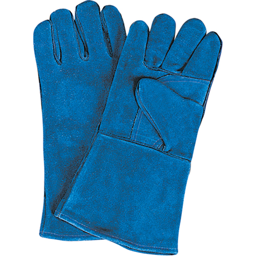 Double Palm & Thumb Welding Gloves, Split Cowhide, Size Large Rideout Tool & Machine Inc.
