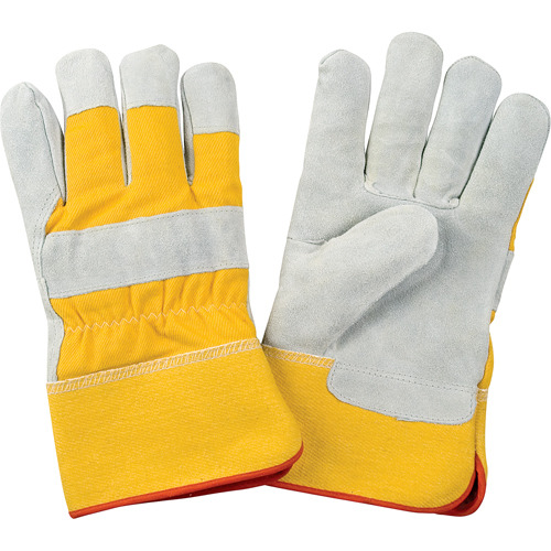 Premium Winter-Lined Fitters Gloves, 2X-Large, Split Cowhide Palm, Foam Fleece Inner Lining Rideout Tool & Machine Inc.