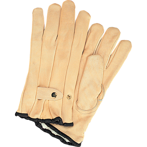 Gants de cordeur doubl&eacute;s pour l'hiver, Petit, Paume Cuir fleur de vache, Doubleure Molleton Rideout Tool & Machine Inc.