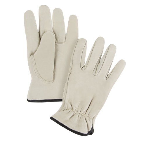 Gants de conducteur doubl&eacute;s pour l'hiver, Grand, Paume en Cuir fleur de vache, Molleton Rideout Tool & Machine Inc.