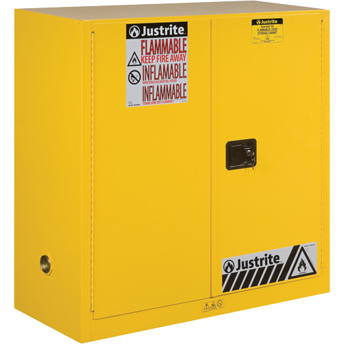 Armoires Sure-Grip EX pour produits inflammables, 30 gal., 2 Porte(s), 43" La x 44" h x 18" p Rideout Tool & Machine Inc.