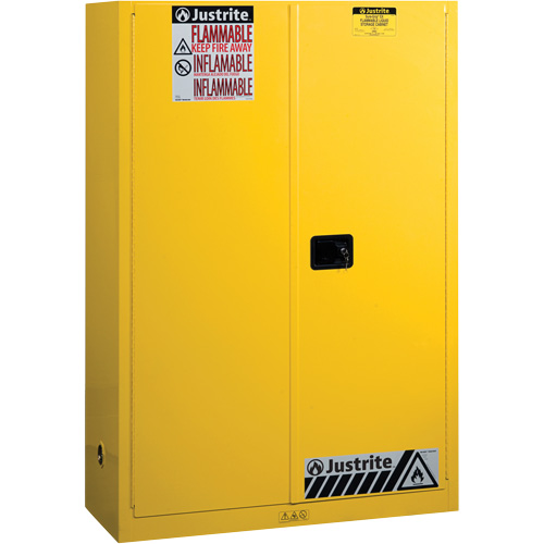 Armoires Sure-Grip EX pour produits inflammables, 45 gal., 2 Porte(s), 43" La x 65" h x 18" p Rideout Tool & Machine Inc.