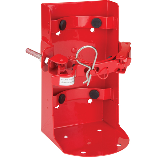 Support &agrave; monter sur v&eacute;hicule pour extincteurs de 5 lb Rideout Tool & Machine Inc.