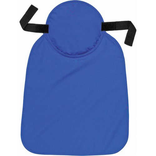 Tampons  et voiles pour le cou refroidissants pour casque de s&eacute;curit&eacute; Chill-Its 6717, Bleu Rideout Tool & Machine Inc.