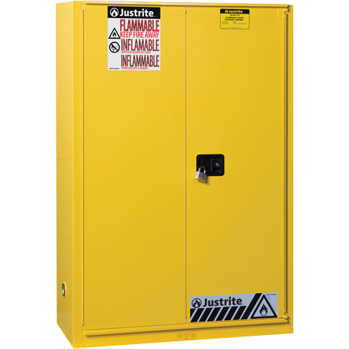 Sure-Grip&reg; Ex Flammable Storage Cabinets, 45 gal., 1 Door, 43" W x 65" H x 18" D Rideout Tool & Machine Inc.
