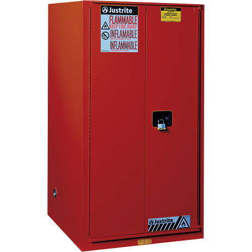 Sure-Grip&reg; EX Combustibles Safety Cabinet for Paint and Ink, 96 gal., 5 Shelves Rideout Tool & Machine Inc.