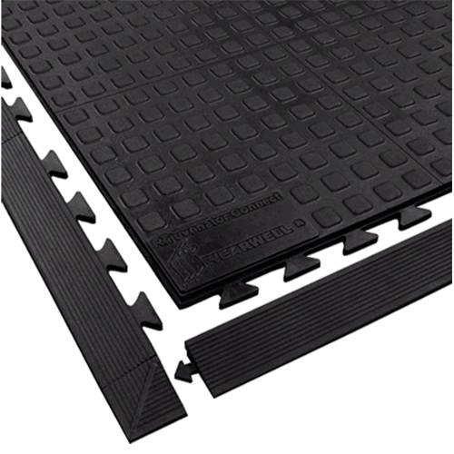 Tapis Rejuvenator Connect No. 502, Polyur&eacute;thane, 3-1/4' la c, 3-1/4' lo, 5/8" &eacute;paisseur, Jaune Rideout Tool & Machine Inc.