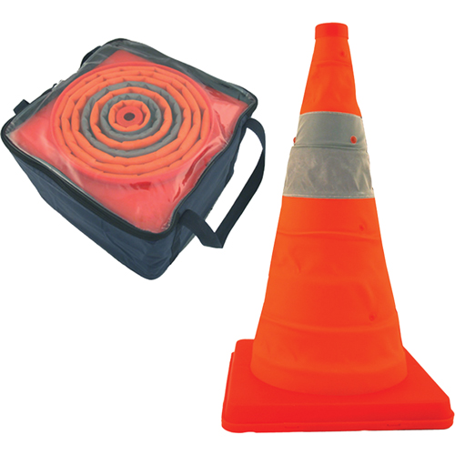 Pack & PopCollapsible Cones, 28" H, Orange Rideout Tool & Machine Inc.