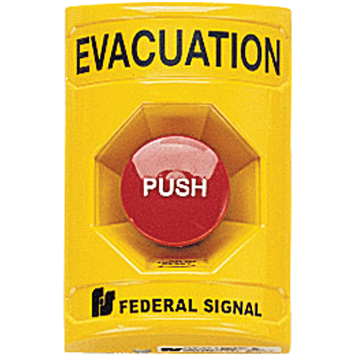 Poste &agrave; bouton-pression - POUR ACTIVATION ANTIVANDALISME DE DISPOSITIFS D'URGENCE Rideout Tool & Machine Inc.