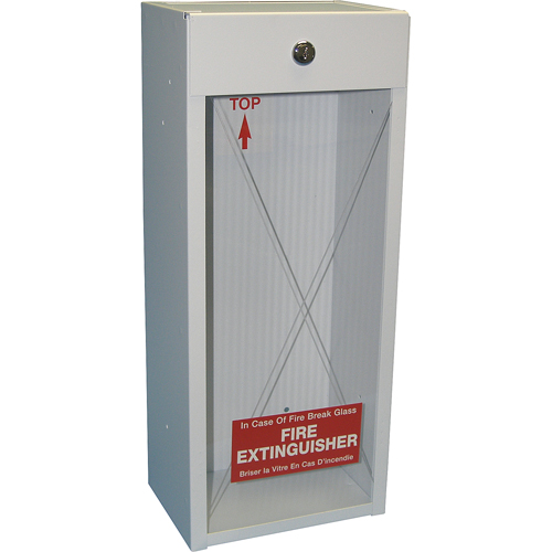 Surface-Mounted Fire Extinguisher Cabinets, 8.5" W x 20.5" H x 6" D Rideout Tool & Machine Inc.