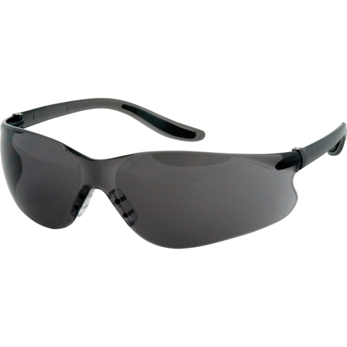 Z500 Series Safety Glasses, Grey/Smoke Lens, Anti-Scratch, ANSI Z87+/Meets/Exceeds CSA Z94.3 Rideout Tool & Machine Inc.