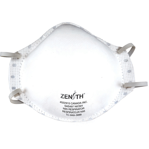 Particulate Respirators, N95, NIOSH Certified, Medium/Large Rideout Tool & Machine Inc.