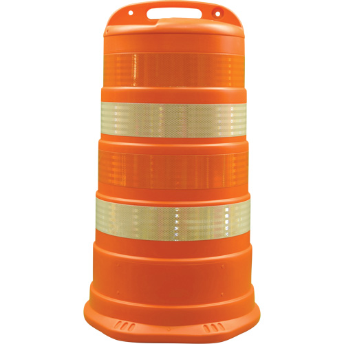 Trailboss Channelizer Drums, 41.27" High, Orange Rideout Tool & Machine Inc.