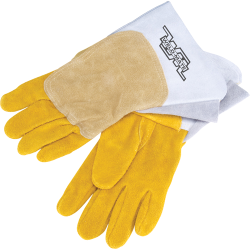 Gants de soudage pour pipelinier, Cuir de vache refendu, Taille Grand Rideout Tool & Machine Inc.