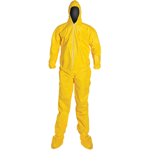 Tychem&reg; 2000 Coveralls, 2X-Large, Yellow Rideout Tool & Machine Inc.