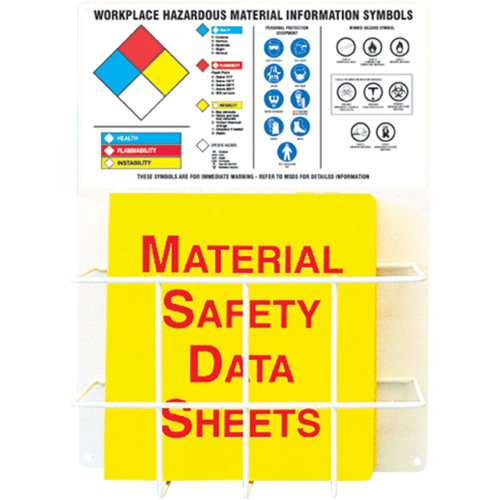 Haz-Mat Basket Style Centre Boards, English, Binders Included Rideout Tool & Machine Inc.