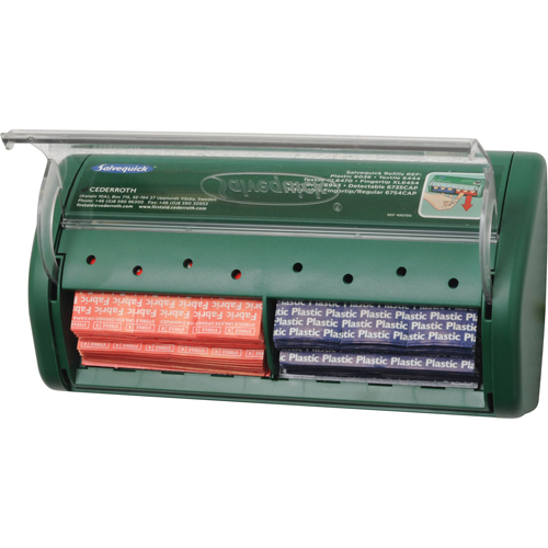 Salvequick&reg; Bandage Dispensing Systems (Bandages Included) Rideout Tool & Machine Inc.