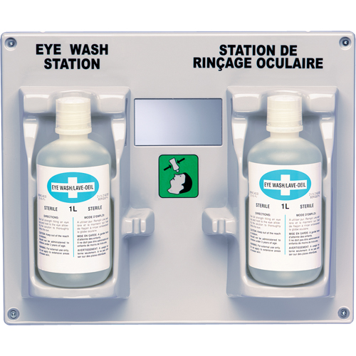 Eyewash Station and Solution Rideout Tool & Machine Inc.