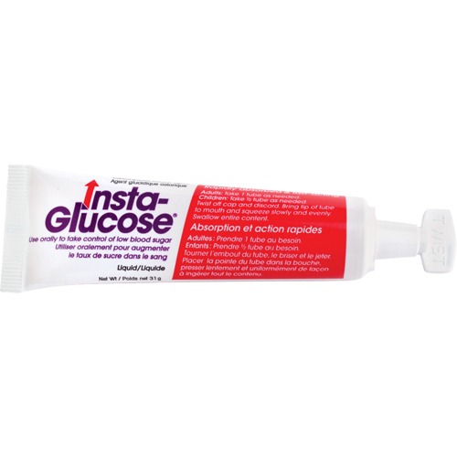 Gel oral Insta-Glucose Rideout Tool & Machine Inc.