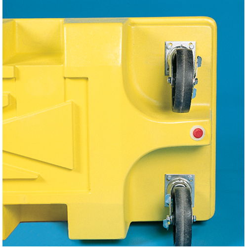 Poly-Spillcart Cart, 66.5" L x 29" W x 43.9" H, 57 US gal. Spill Cap. Rideout Tool & Machine Inc.