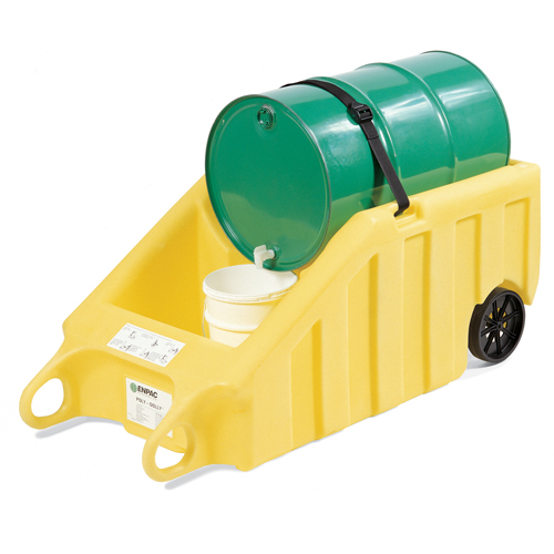 Poly-Dolly&reg;, 69" L x 31.7" W x 26.5" H, 70 US gal. Spill Cap. Rideout Tool & Machine Inc.