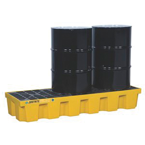 Palettes pour contr&ocirc;le des d&eacute;versements EcoPolyBlend sans drain, Capacit&eacute; de d&eacute;versement 75 gal. US, 73" x 25" x 11,6" Rideout Tool & Machine Inc.