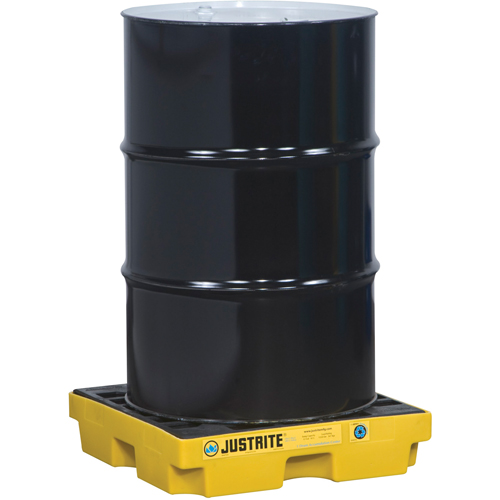 EcoPolyBlend Accumulation Centers, 12 US gal. Spill Capacity, 25" x 25" x 5.5" Rideout Tool & Machine Inc.