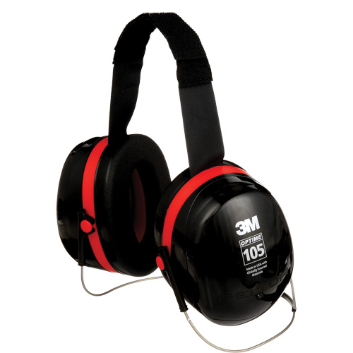 Peltor Optime 105 Series Earmuffs, Neckband, 29 NRR dB Rideout Tool & Machine Inc.